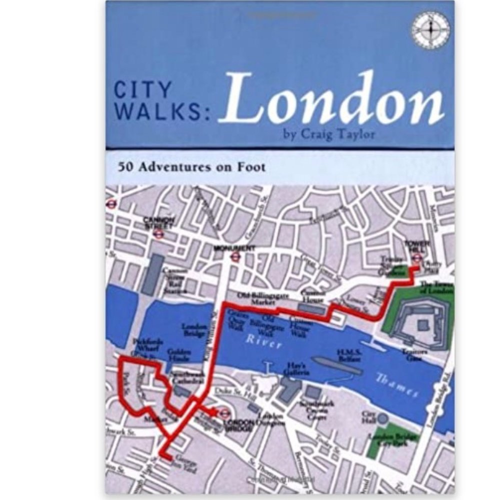 🍀 $10 3/$25! City Walks London 50 adventures on foot card deck NIP